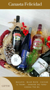 Canasta Felicidad Canasta Navideña